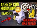 Arenado de llanta con una Hidrolavadora Karcher (Hidro Arenado) - PROYEGRAFILM PGF