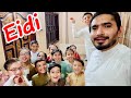 Eid blessings sharing eidi with children  eid vlog