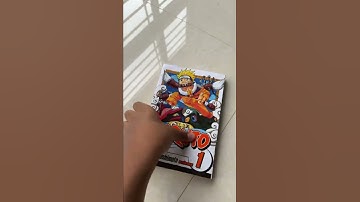 Naruto manga vol 1 my first manga