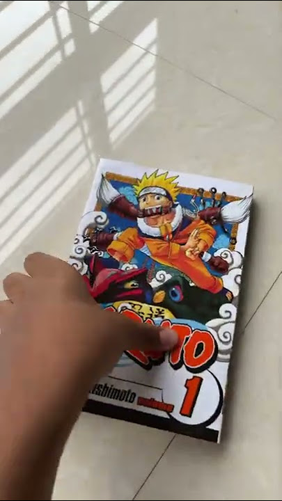 Naruto manga vol 1 my first manga