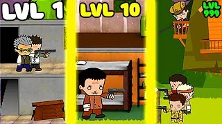 EVOLUTION OF SURVIVORS TO DONT BE EATEN BY ZOMBIES IN GAME ZOMBIE FOREST!
