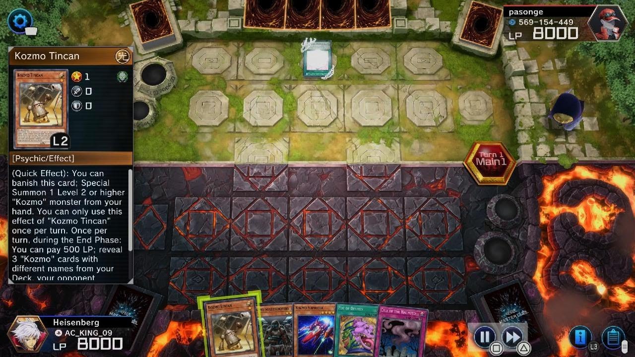 Kozmo OTK Blue Eyes Deck