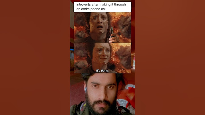 It's such a relief