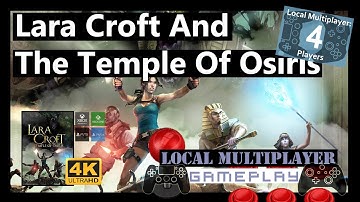 Lara Croft And The Temple Of Osiris (PS5) [4K] 4 Player Co Op Local Multiplayer - Gameplay