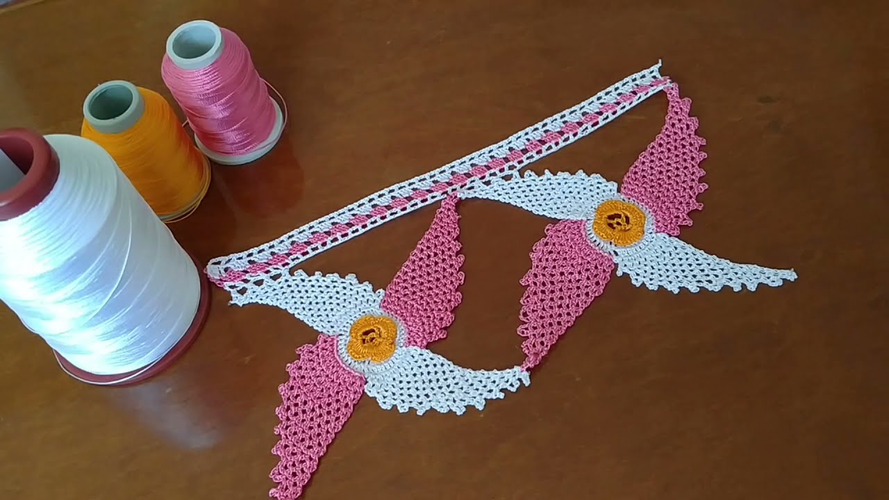 İĞNEDEN TIĞA MUHTEŞEM DÖNÜŞÜM HAVLU KENARI MODELİ YAPILIŞI