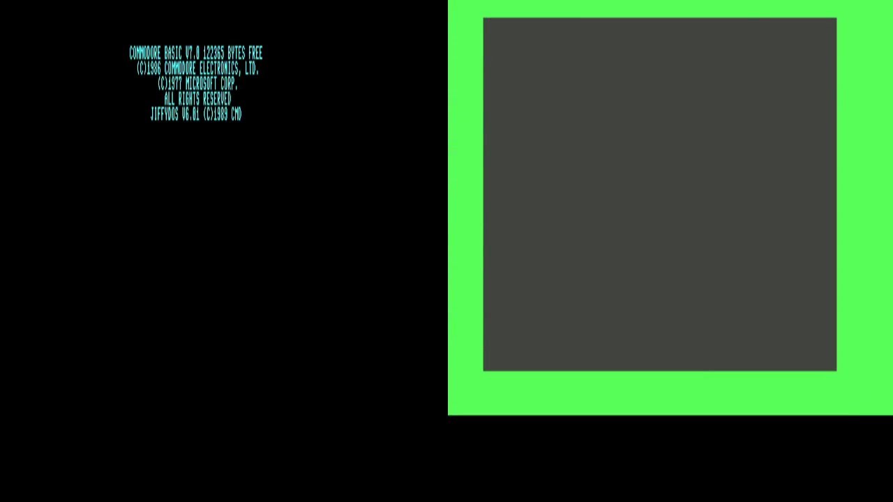 Commodore 128D JiffyDOS v6.01