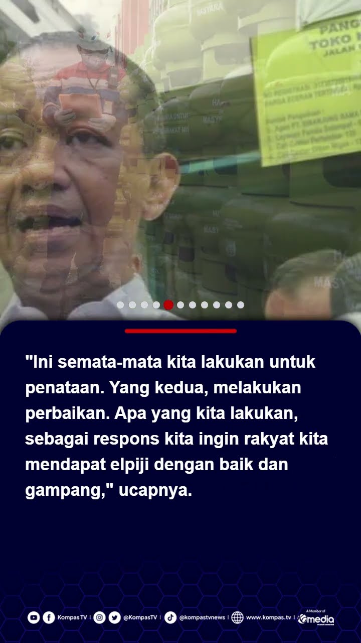 Warga Meninggal Usai Antre Gas Elpiji 3 Kg, Bahlil: Pemerintah Memohon Maaf #elpiji