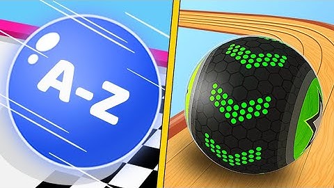 A-Z Run vs Going Balls All New Max Levels Gameplay Android,ioS NEW BIG APK UPDATE