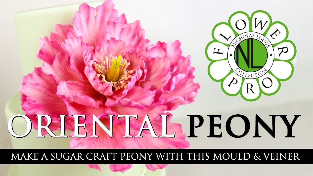 Flower Pro Oriental Peony | Cake Decorating Tutorial With Chef Nicholas Lodge