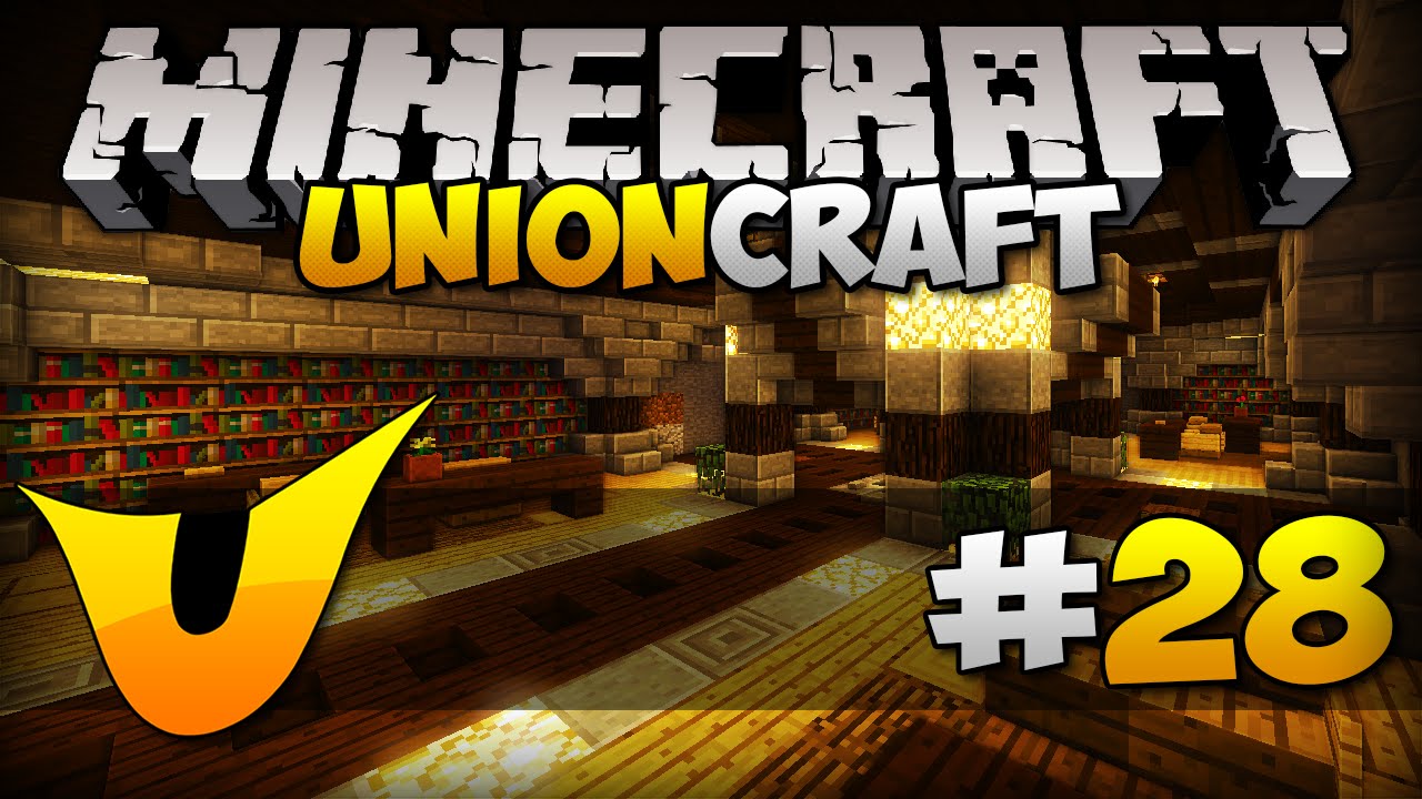 Minecraft: Unioncraft #28 - Fazendo a Bibliotéca da Sala de Encantamentos! // Willzy atualização azamerica champions