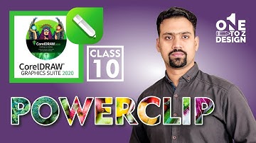 How to Powerclip in CorelDraw 2020, Class # 10 | Urdu / Hindi