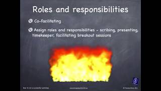 How to run a successful workshop!