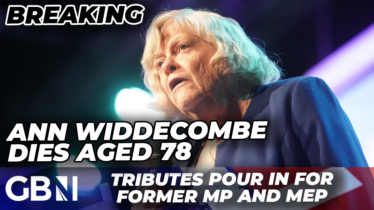 BREAKING: Ann Widdecombe dies aged 78 – Reform’s Richard Tice pays emotional tribute