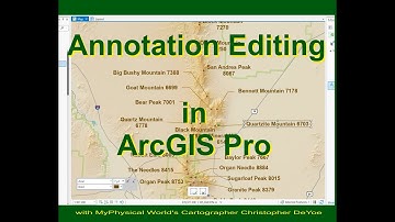Edit Annotation Feature Classes in ArcGIS Pro