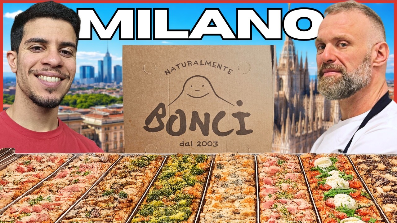 Mangio la PIZZA di BONCI nel suo NUOVO locale di MILANO: ma ne vale davvero la pena?