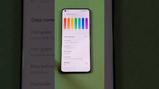 Color Correction Android 13 OnePlus