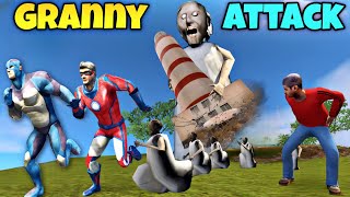 Granny's Massive Attack on Vice Town | Rope Hero Vice Town | Junnu Malik Gaming screenshot 2
