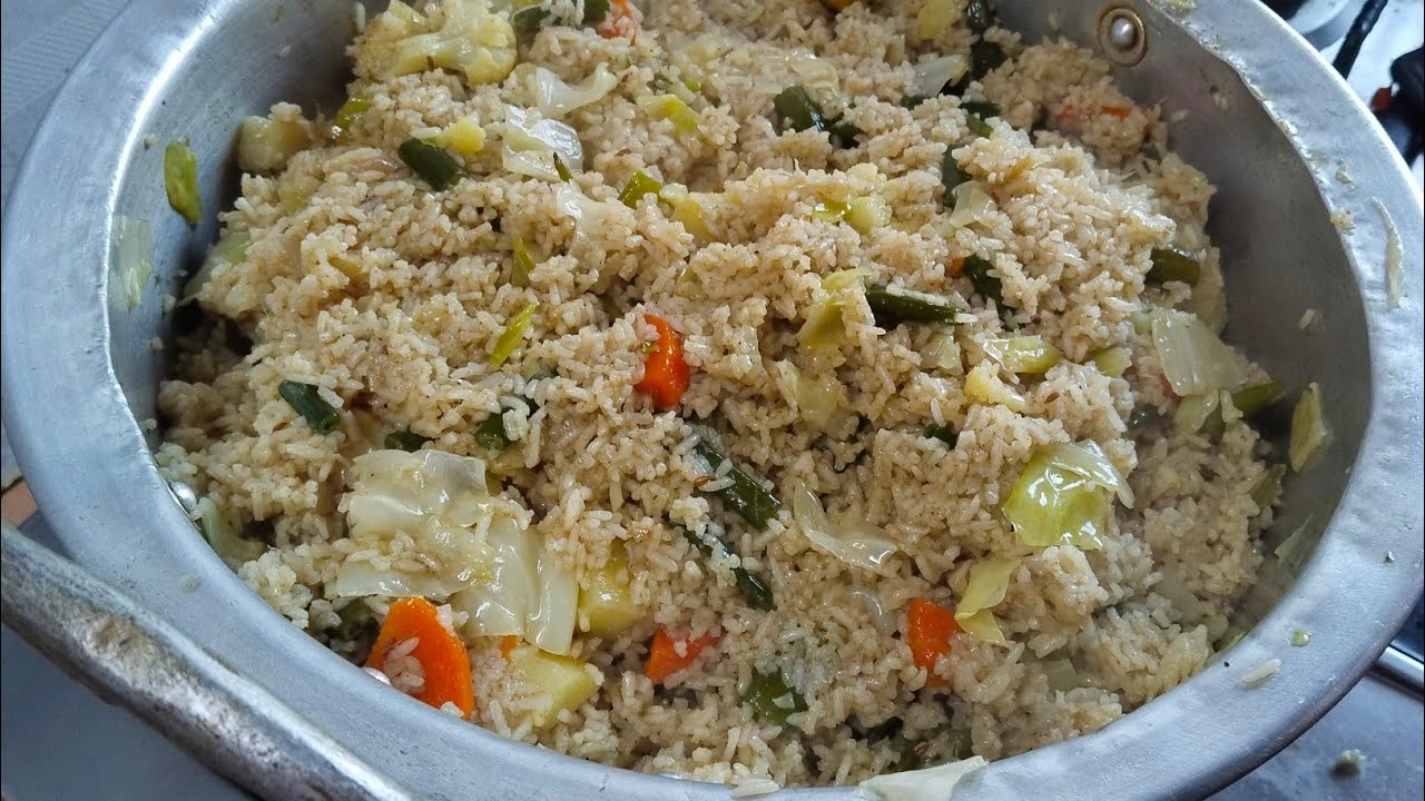 শীতের সবজি পোলাও রেসিপি ।।