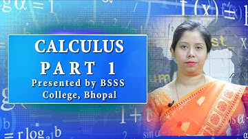 Subject - Business Math, Topic - INTRODUCTION TO CALCULUS 01
