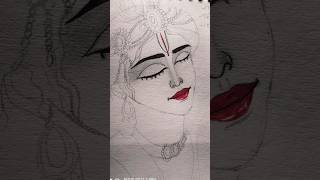Krishna Drawing ✨🌸||#shorts #viral #trending #artist #krishna #sketch #shortsfeed #painting #draw