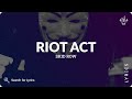 Miniature de la vidéo de la chanson Riot Act