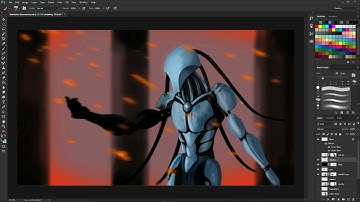 Robot Painting Timelapse