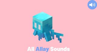 Minecraft All Allay Sounds | Sound Effects for Editing 🔊 Resimi