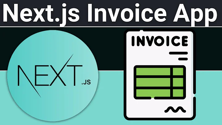 Create PDF Invoices with Next.js & MongoDB