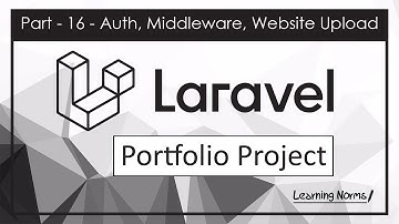 Laravel Portfolio Project [Part 16] - Auth, Middleware and Website Deployment  (Bangla)