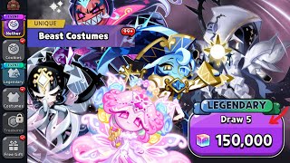 MASSIVE! Can 140K Rainbow Cubes get all BEAST COSTUMES?!✨ screenshot 1