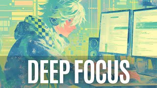 【DEEP FOCUS 60min】⚙️ EDM for Task Clarity & Forward Momentum