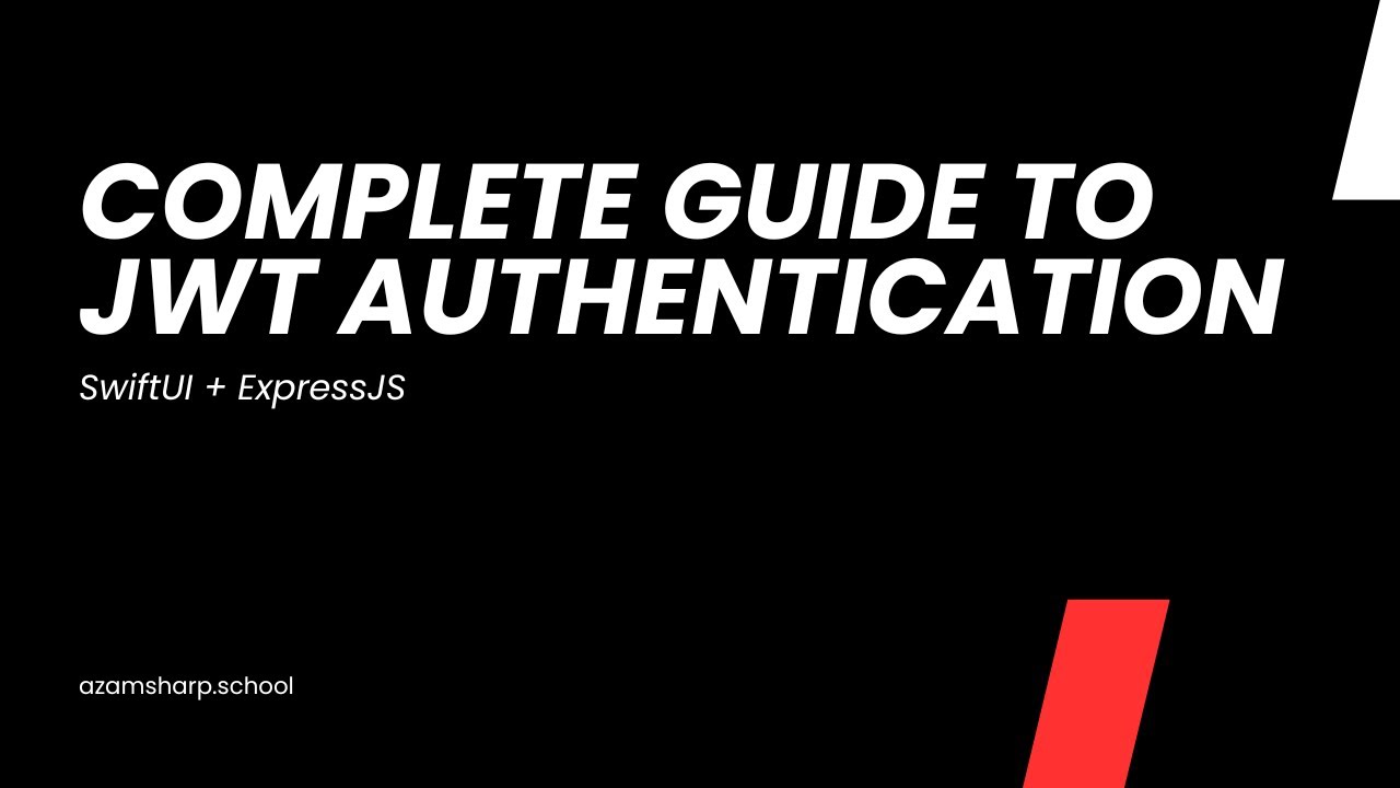 The Complete Guide to JWT Authentication Using SwiftUI & ExpressJS ...