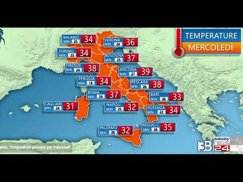 10/07/23 - Scoppia il caldo in Piemonte, che per la grandine chiede aiuti al governo