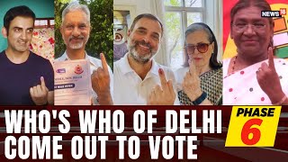 Lok Sabha Elections Voting | VVIPs Cast Their Votes In Phase 6 Voting | Jaishankar | Kejriwal| N18V