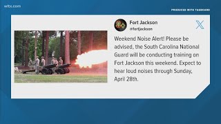 Fort Jackson might be a bit noisy this weekend