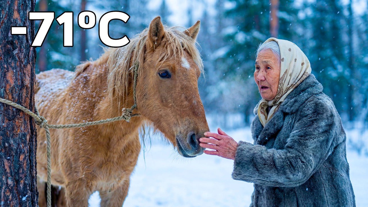 🐴 She Found an Abandoned Horse Tied to a Tree and Left to Freeze in  -71°C Siberia