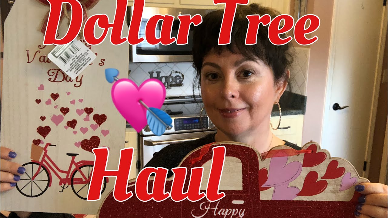 Dollar Tree Valentine Haul 2020 New Finds ❤️