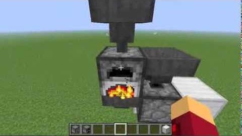 Minecraft Tutorial- How to Make a Cheap, Easy Charcoal Factory