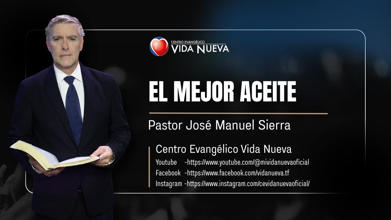 El mejor aceite, por el p𝖺𝗌𝗍𝗈𝗋 José Manuel Sierra.