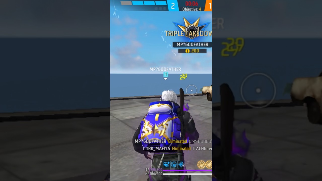 MP?GODFATHER triple takedown kill in cs ranked 