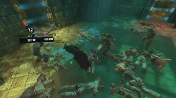 Batman AA Challenge Mode - Totally Insane *3,295,495 Points* part 1 of 5