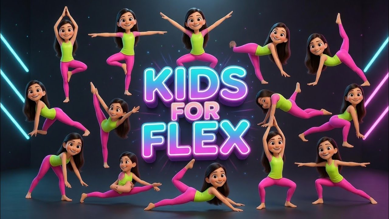 Daily Kids Yoga Exercise Program for Strong Core and Better Posture Development