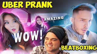 Girls Scream at UBER PRANK - Improver Beatbox Reaction -  Funny Tiktok