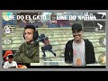 LINE DO EL GATO VS LINE DO NATIVA - RACHA E GIDEMSD JOGANDO MUITO - MELHORES MOMENTOS