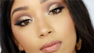 DETAILED Cut Crease Tutorial on HOODED Eyes For beginners Makeup Tutorial Wealth
