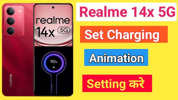 Realme 14x 5G Charging Animation Set Kare | How To Set Charging Animation in Realme 14x 5G