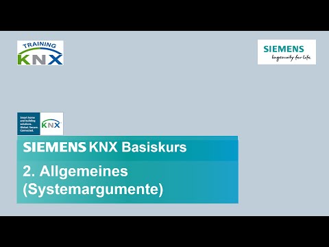 2 Siemens KNX Basiskurs – Systemargumente