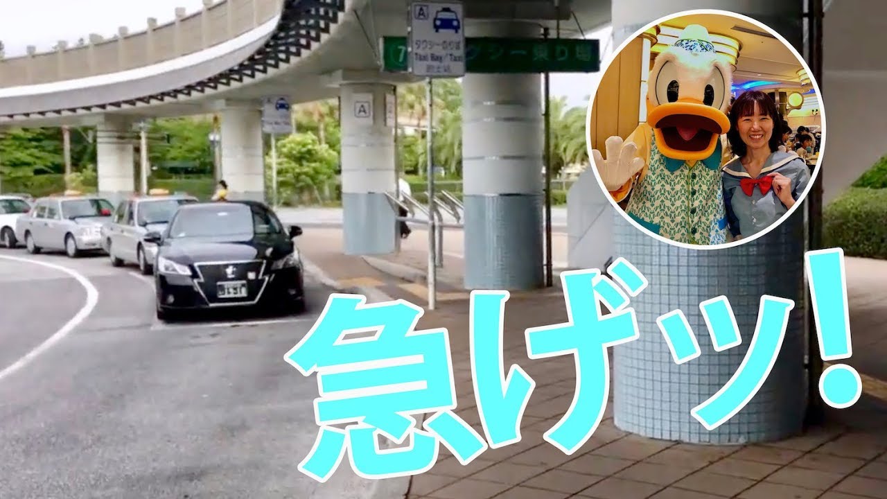 Tdr 舞浜 タクシー乗り場まで歩いてみた I Walked From Maihama To The Taxi Stand Youtube