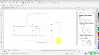 dimension and connector - corel draw tutorial for beginner (17)