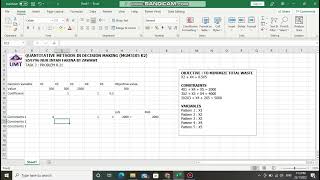 QUANTITATIVE METHODS IN DECISION MAKING | TASK 3 : PROBLEM 8.21